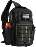 Rover Sling Pack Tactical Shoulder Sling Bag Backpack by HannibalTactical