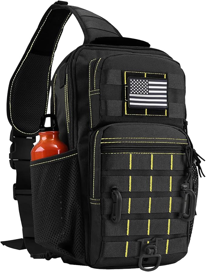Rover Sling Pack Tactical Shoulder Sling Bag Backpack by HannibalTactical