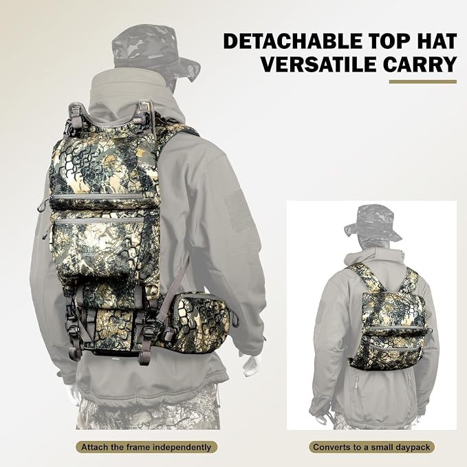 MOXULE Pro 3600 Camo Frame Backpack - Image 5