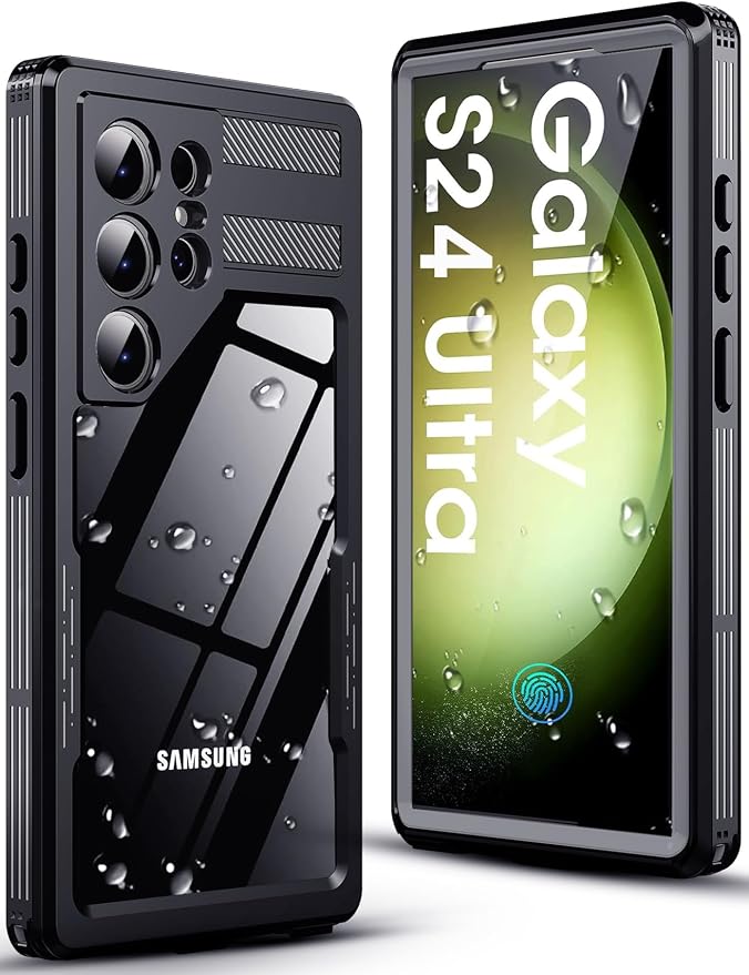 for Samsung Galaxy S24 Ultra Waterproof Case by Hllhunkhe