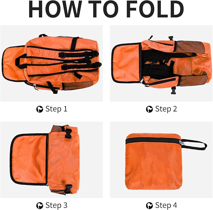 Small Hiking Backpack 15L Travel Lightweight Hiking Packable Daypack - Image 3