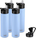 HASLE OUTFITTERS Insulated Water Bottle 22 oz Double Wall Stainless Steel Water by HASLEOUTFITTERS