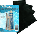 Heavy Duty Vinyl Repair Patch Kit | Vinyl Cement Adhesive Glue and Colored by PoolAbove