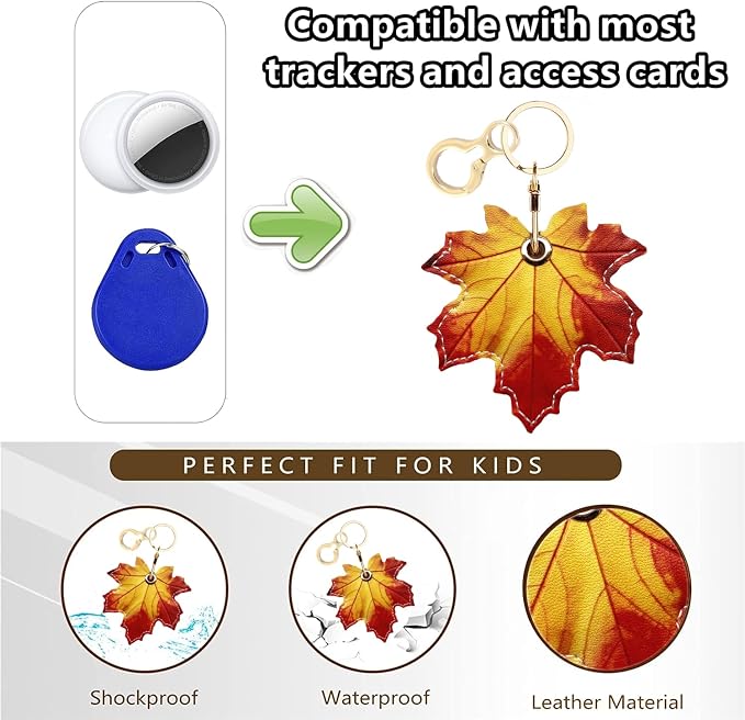 Leather Keychain Holder Case Compatible - Image 3