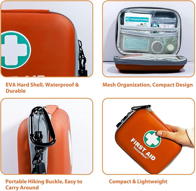 SuccorWare 150 Pieces Mini First Aid Kit - Image 4