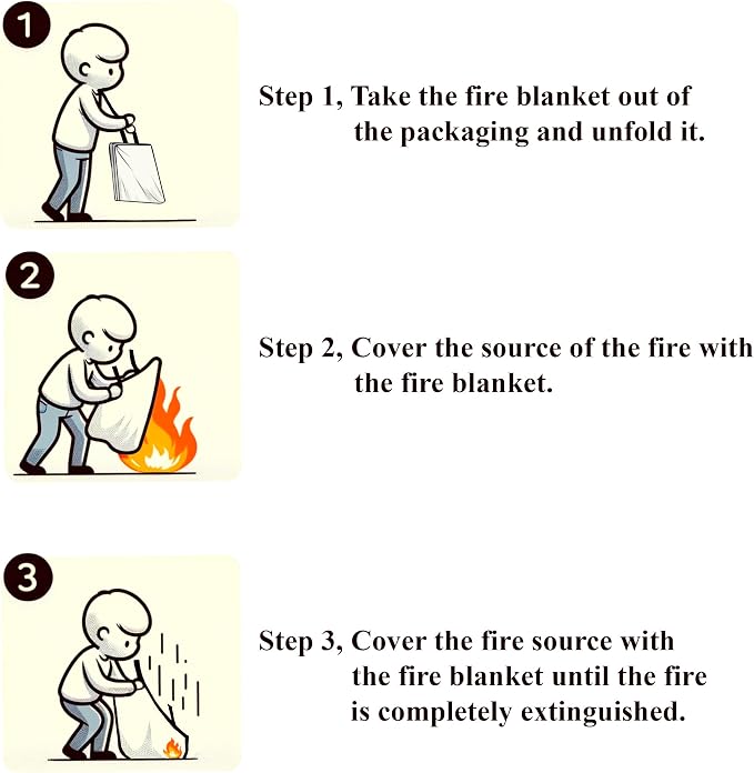 Crystal Lemon Fire Blanket 4-Pack - Image 4