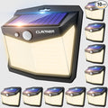 CLAONER Solar Lights Outdoor, Motion Sensor Lights 3 Working Modes by Claoner