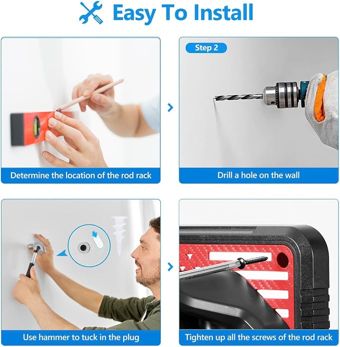 Ski Rack Wall Mount Ski & Snowboard Skateboard Wall Mount Fits Any Board holder - Image 7