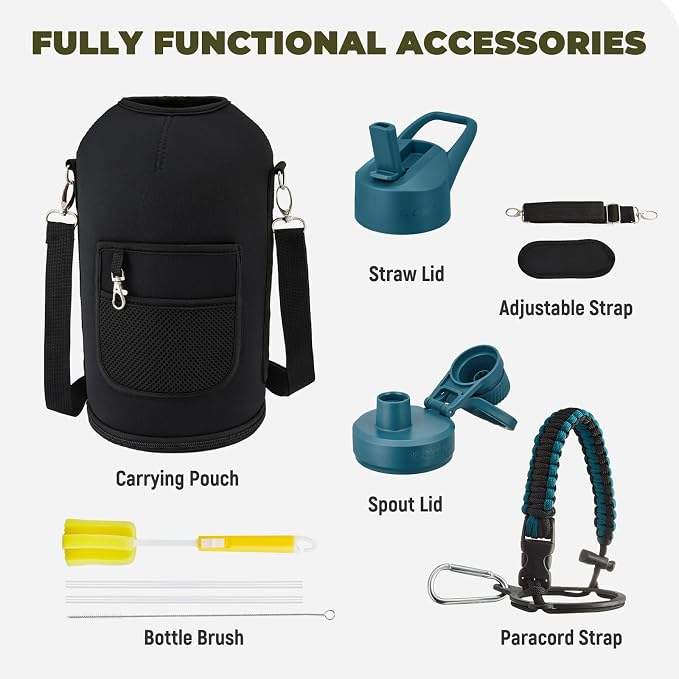 COKTIK 128oz Insulated Water Bottle - Image 3
