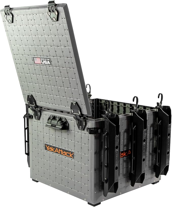 YakAttack BlackPak Pro 16" x 16" Kayak Fishing Crate - Image 4