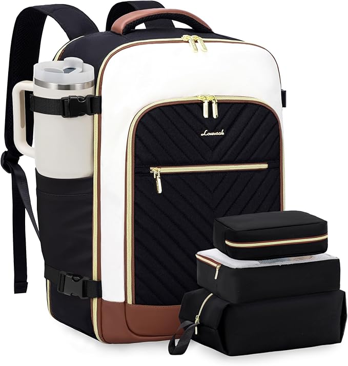 LOVEVOOK Large Travel Backpack for Women, TSA Carry on Backpack for Airplanes by LOVEVOOK