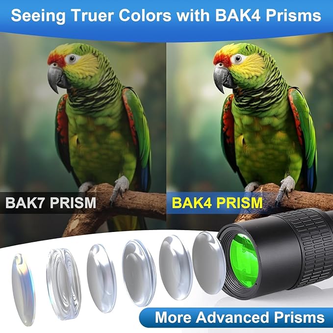 10-300x40 Monoculars for Adults High Powered–Zoom Monocular Telescope - Image 3
