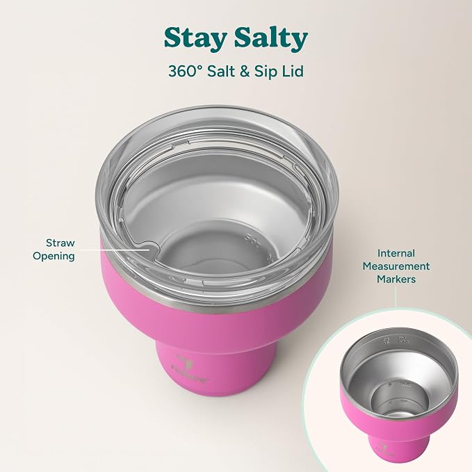 REDUCE Saltini 16 oz Cocktail Tumbler-Insulated Margarita Tumbler - Image 5