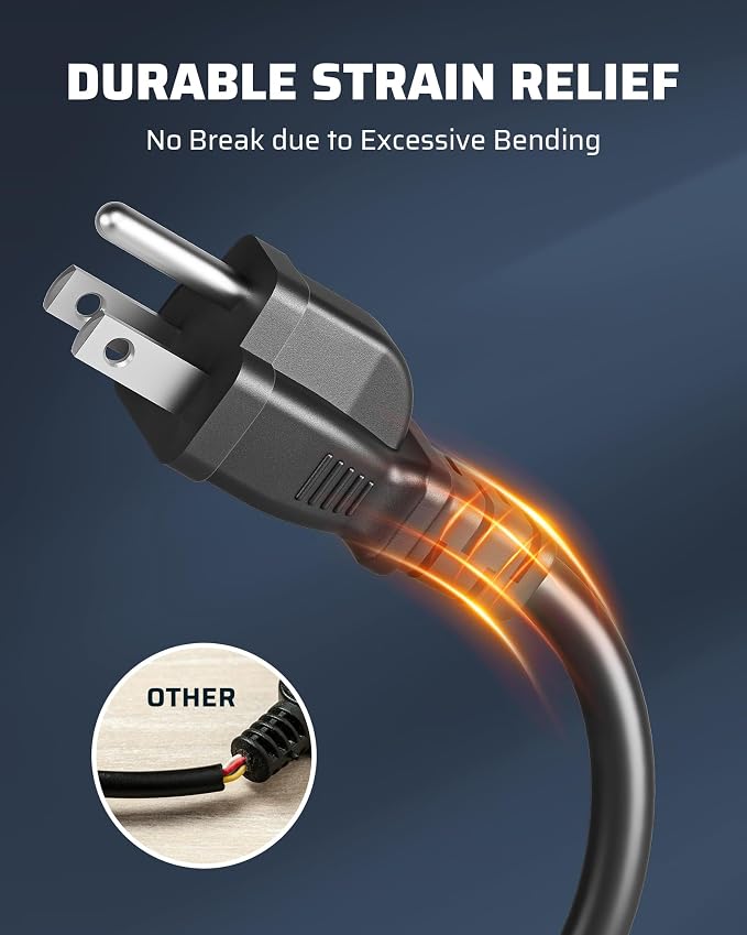 DEWENWILS 2 Pack 6FT Outdoor Extension Cord Waterproof, Short Extension Cord 16 - Image 2