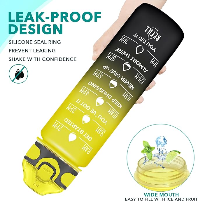 Enerbone 32 oz Drinking Water Bottle - Image 4
