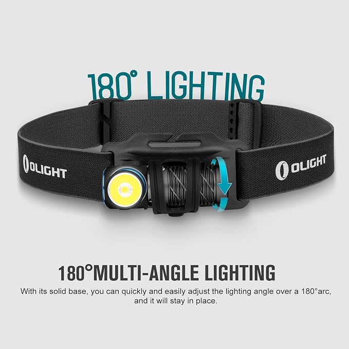 OLIGHT Perun 2 Mini Headlamp 1100 Lumens LED Head Flashlight, Rechargeable - Image 7