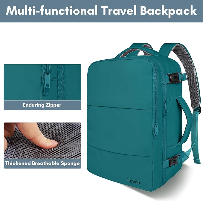 Taygeer Laptop Backpack, Airline Approved Carry On - Image 8