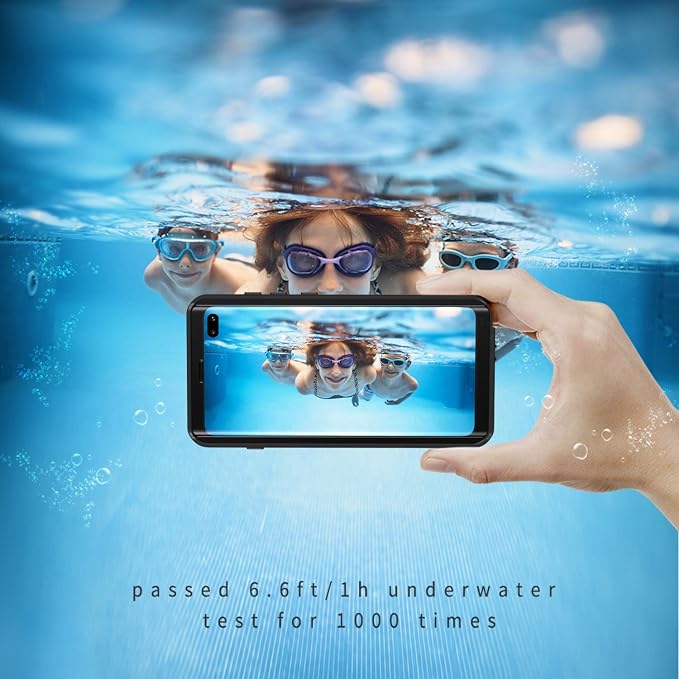 Lanhiem for Samsung Galaxy S10+ Plus Case, IP68 Waterproof Dustproof Case - Image 3