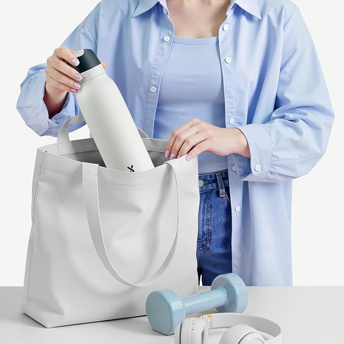 Meoky 24 oz Travel Water Bottle Stainless Steel: Leak Proof Locking Lid - Image 6