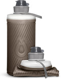HydraPak Flux - Collapsible Backpacking Water Bottle - BPA Free, Ultra Light by Hydrapak