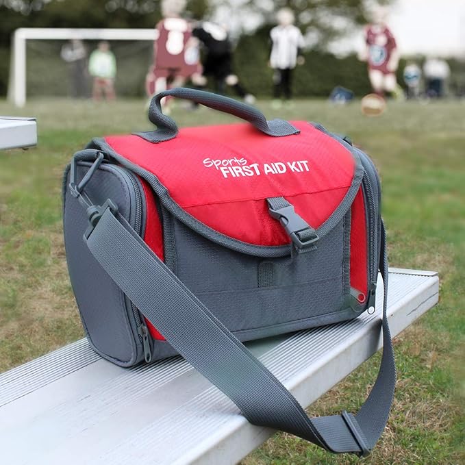 24/7 First Aid Coaches' First Aid Kit, Sports First Aid Kit Duffel Bag - Image 5