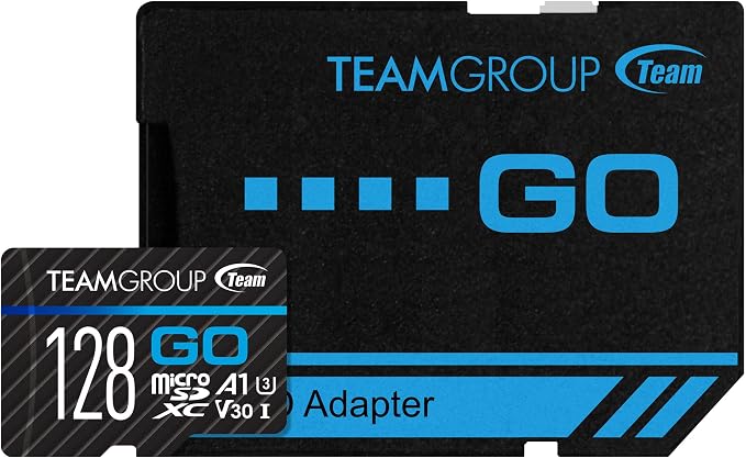 TEAMGROUP GO Card 128GB x 5 Pack MicroSDXC UHS-I U3 V30 4K - Image 7