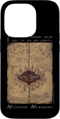 iPhone 14 Pro Harry Potter Marauder's Map Words Case by HarryPotter