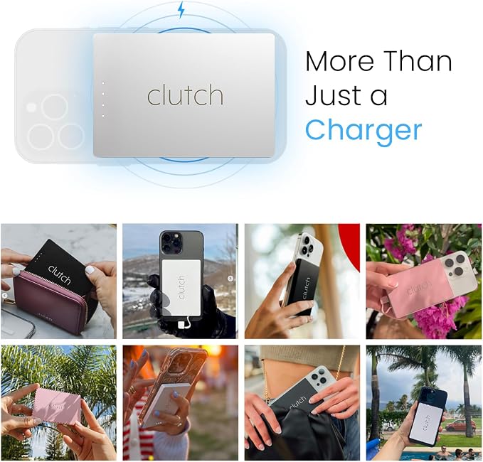 Clutch Pro – World's Thinnest iPhone Charger – Portable Power Bank 5000mAh – - Image 7