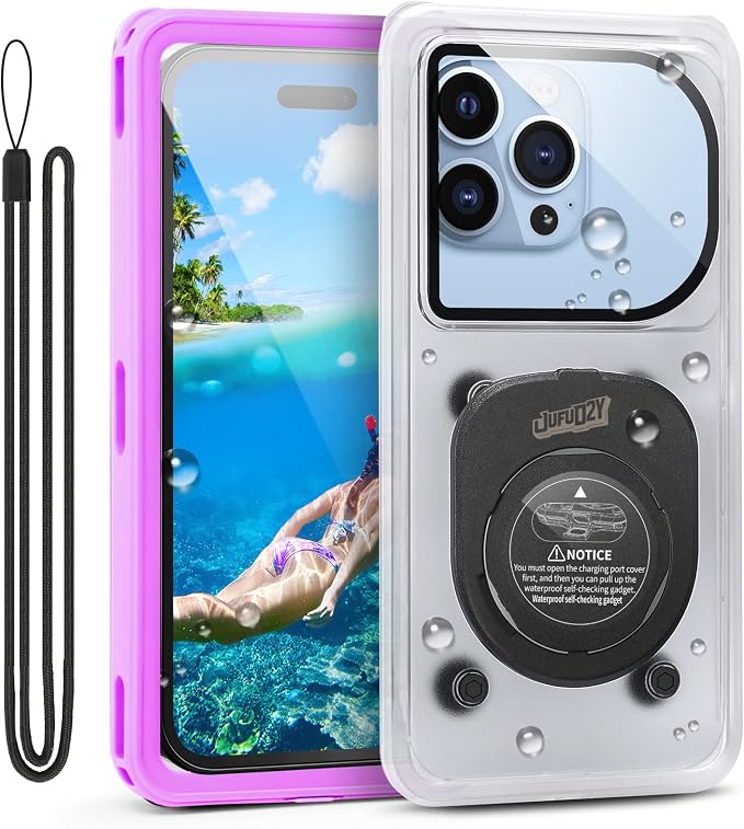 Waterproof Phone Case, IPX8 Waterproof Phone Pouch by RARTOP