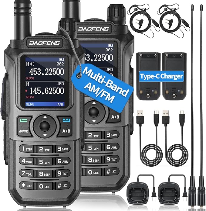 Ham Radio BaoFeng Radio Handheld Long Range by Unknown