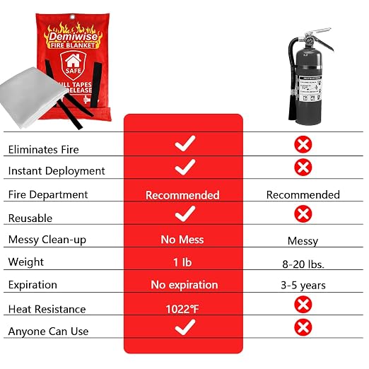 2-Pack Fire Blanket - Image 3