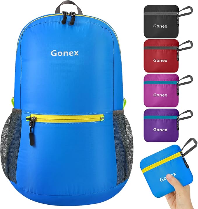 Gonex Ultra Lightweight Packable Backpack 20L Daypack Handy Foldable Camping by Gonex