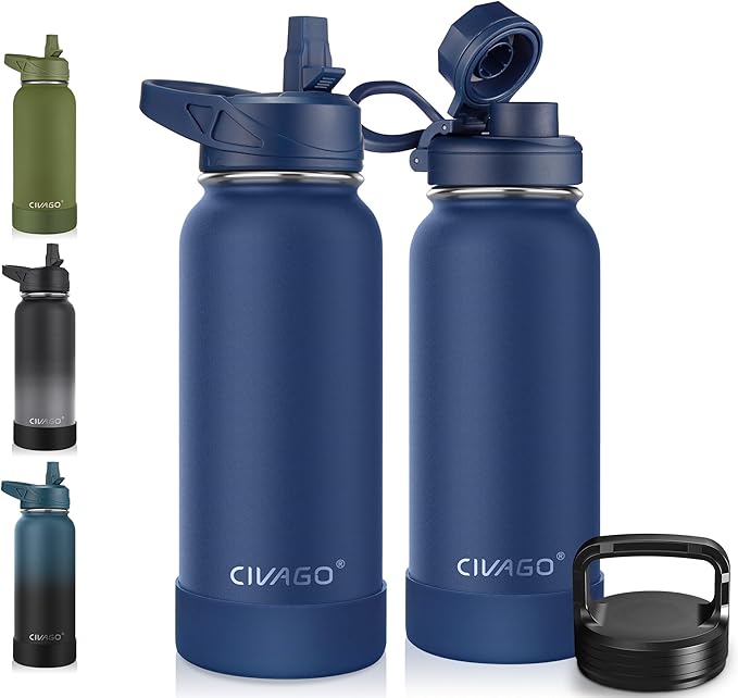 CIVAGO 32 oz Insulated Water Bottle by CIVAGO