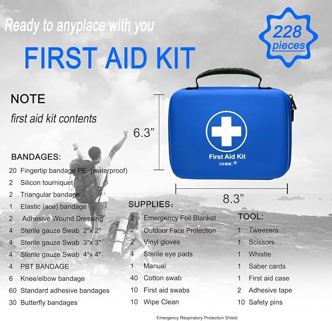 SHBC Waterproof First Aid Kit - Image 3