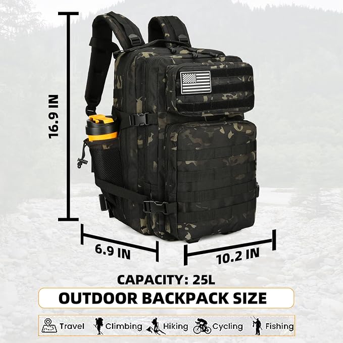 Lovelinks21 25L Tactical Backpack - Image 2
