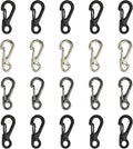 SWATOM Small Mini Carabiner Clip Tiny Spring Snap Hook Keychains Micro by SWATOM