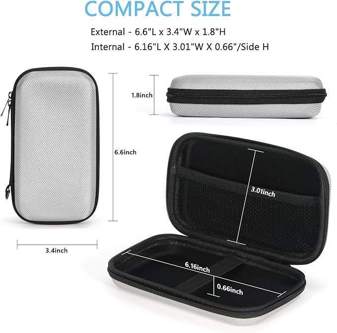 GLCON Portable Protection Hard EVA Travel Carrying Case - Image 3