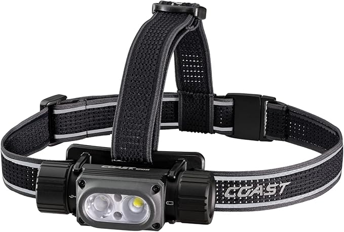 Coast WPH34R 2000 Lumen Waterproof Ultra Bright IP68 USB Rechargeable-Dual by Coast