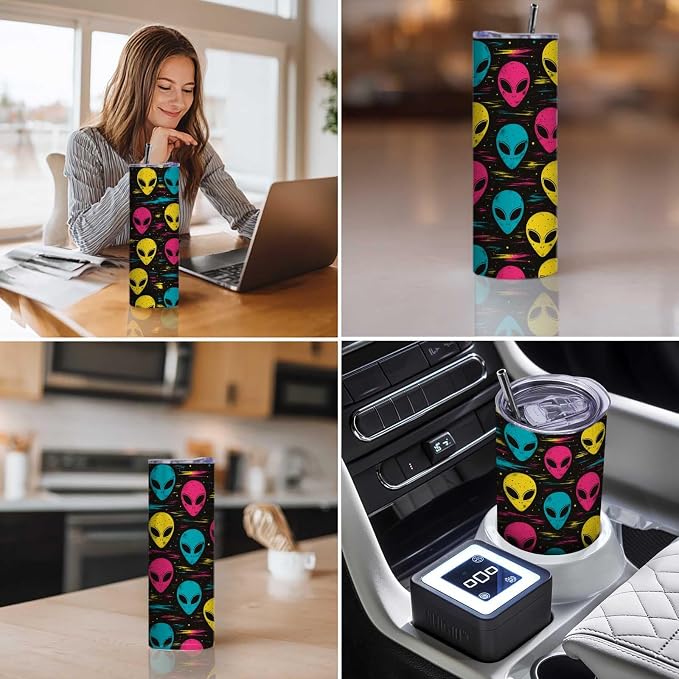 Firmiso 20 oz Tumbler｜Skinny Insulated Travel Mug｜Stainless Steel Cup - Image 3