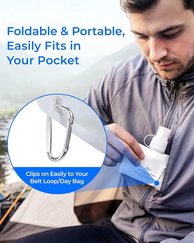 Waterdrop 16 oz Collapsible Water Pouch - Image 4