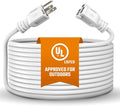 Heavy Duty Extension Cord/Wire Power Cable, Indoor/Outdoor, Single Outlet by BindMaster