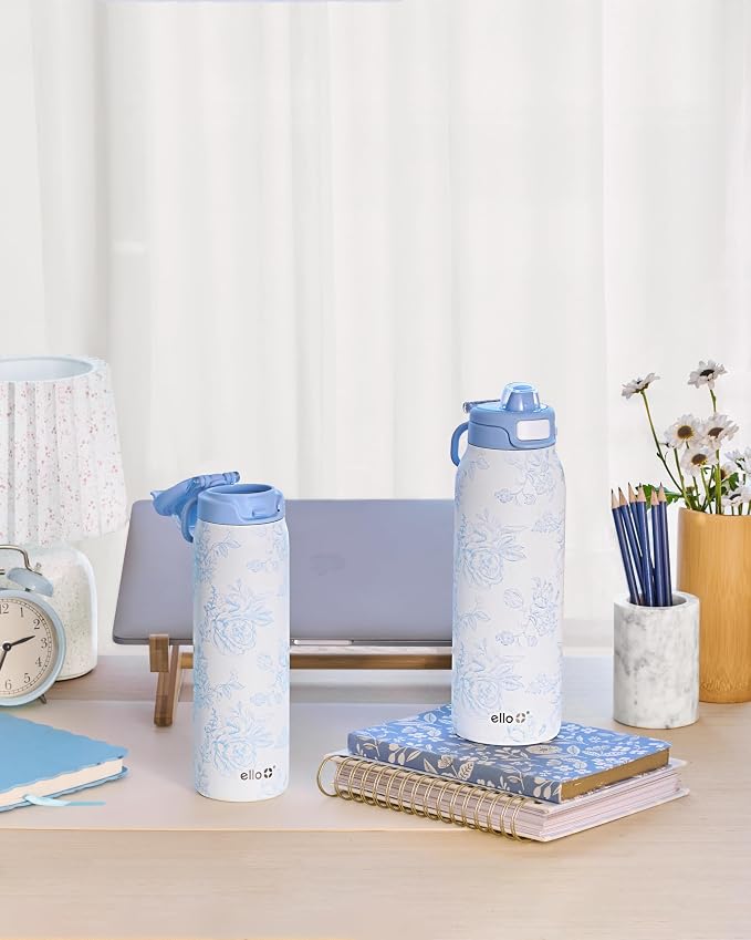 Ello Pop & Fill 22oz Stainless Steel Water Bottle - Image 2