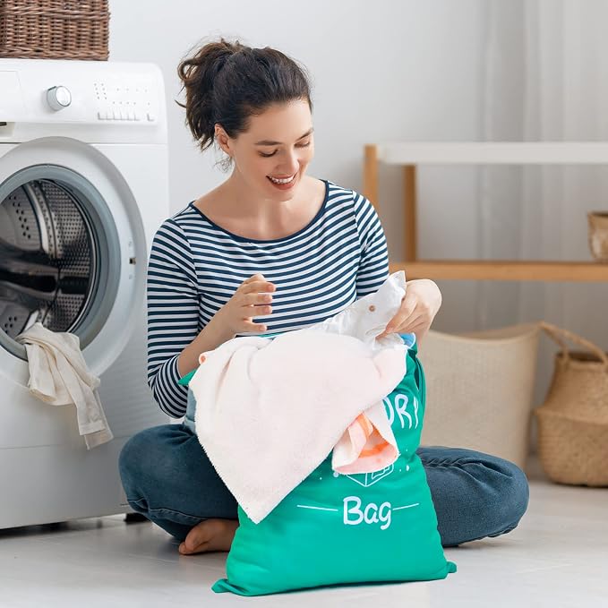 2 Pcs Large Travel Laundry Bags - Image 3