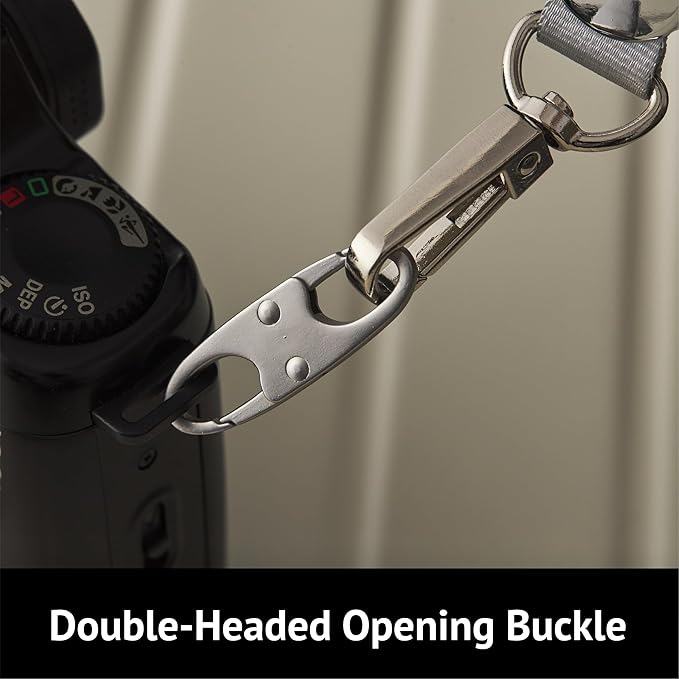 zelin Zipper Clips Anti Theft, Double Opening S Carabiner Theft Deterrent - Image 5