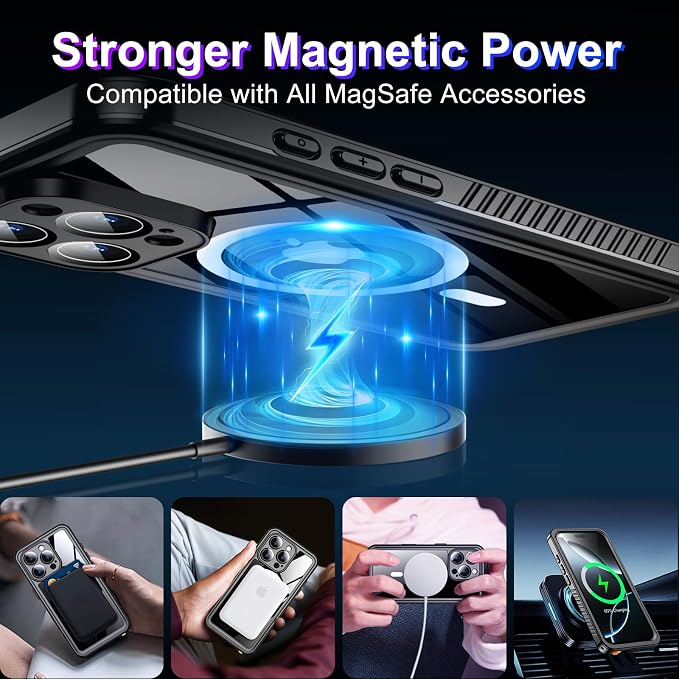 2025 New Designed for iPhone 16 Pro Case Waterproof, Phone Case for iPhone 16 - Image 4