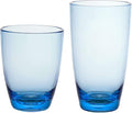 KLIFA- ETON- 15.2 & 20.8 ounce, Acrylic Tumbler & Highball Drinking Glasses Set by KLIFAHome