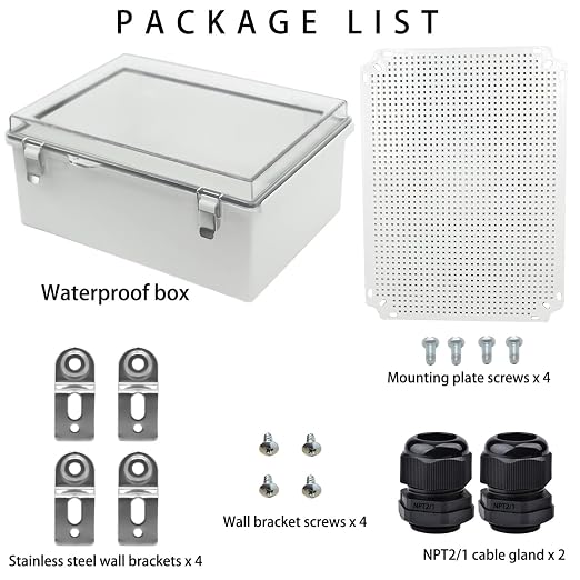 Waterproof Electrical Box Junction Box Weatherproof IP67 ABS Plastic Enclosure - Image 4