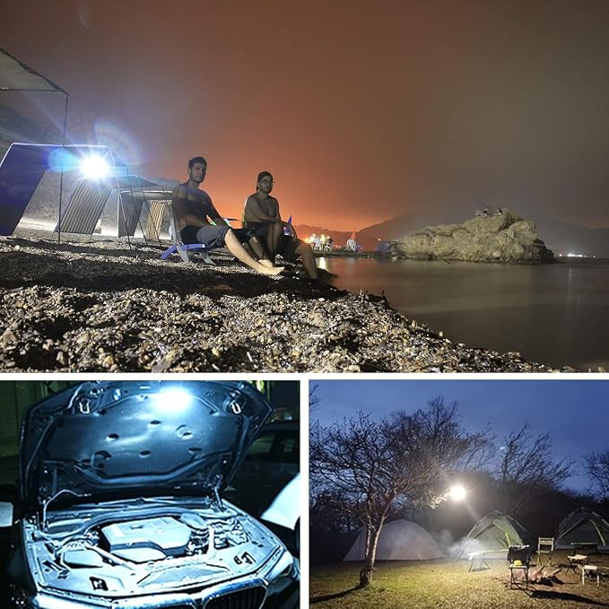 IODOO 16500mAh 3000LM 3000K 6000K Flashlight Portable LED Camping Lantern - Image 6