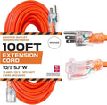 Iron Forge Cable Lighted Outdoor Extension Cord 100 Ft by IronForgeCable