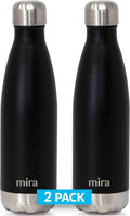 MIRA 2 Pack 17 oz Insulated Water Bottle by MIRA